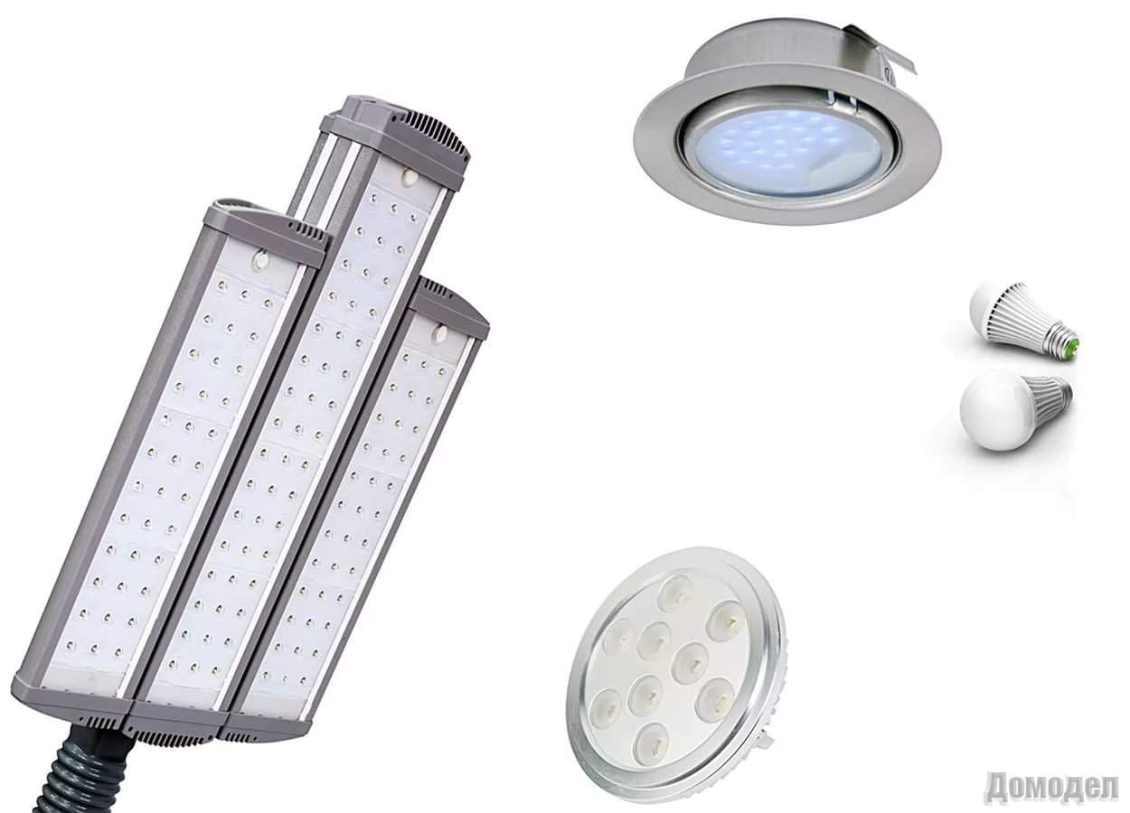  лампы и светильники LED