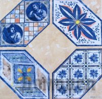 Декоративная напольная керамическая плитка El Molino серия Evora