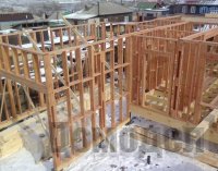 Этапы строительства дома с каркасными стенами