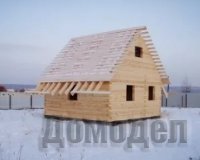 Строительство домов из двойного бруса в зимний период!