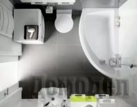 Достоинства угловой мебели для небольших ванных комнат