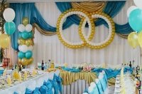 Организуем красочный праздник: свадьба цвета аквамарин